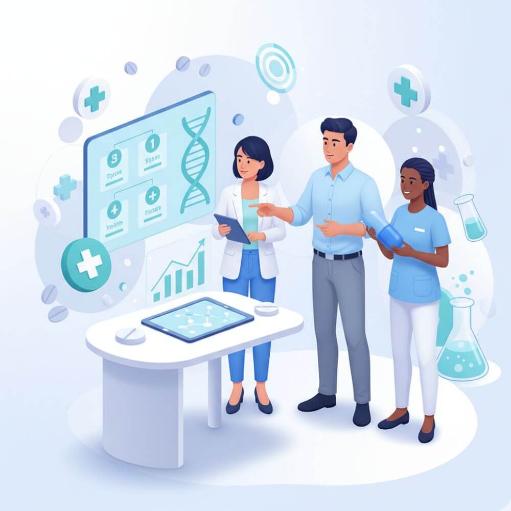 What we offer illustration